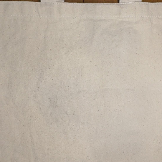 Short video tutorial of how to embroider the Aries tote bag design.