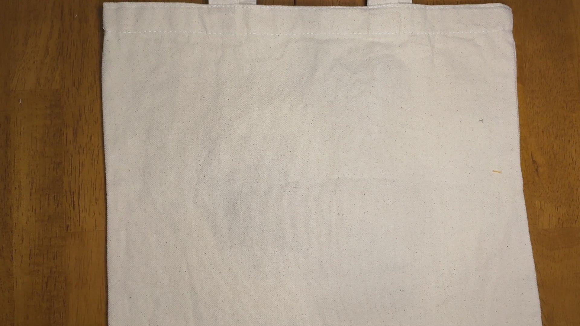 Short video tutorial of how to embroider the Aries tote bag design.